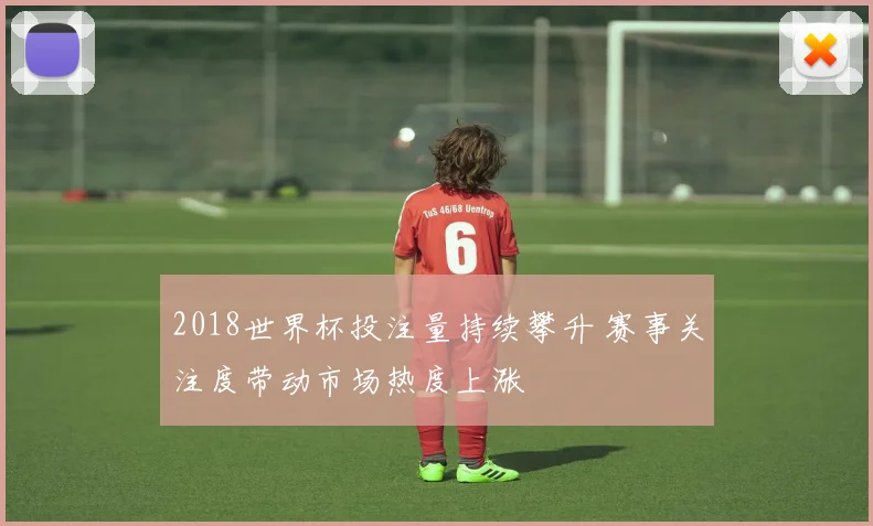 2018世界杯投注量持续攀升 赛事关注度带动市场热度上涨