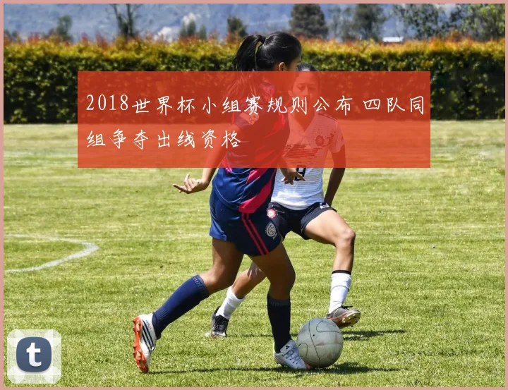 2018世界杯小组赛规则公布 四队同组争夺出线资格