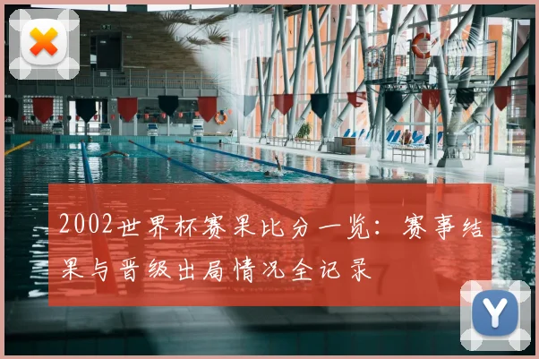 2002世界杯赛果比分一览：赛事结果与晋级出局情况全记录